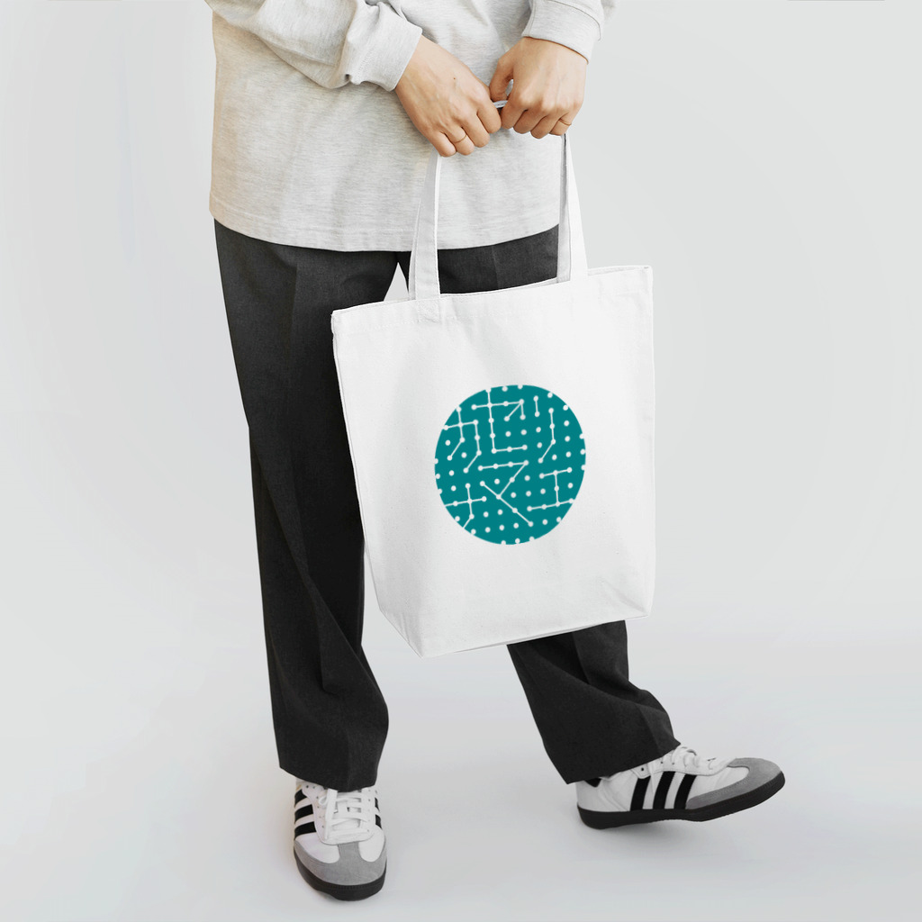 DiGiBEATのDot Line Logo -カゼノナマエ- Tote Bag