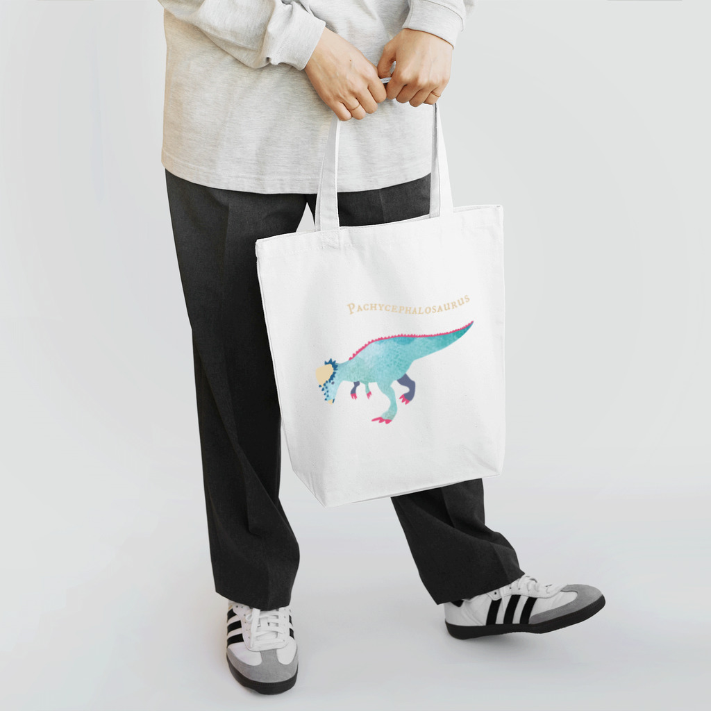 NANAHOSHI64のゆるパキケファロサウルス Tote Bag