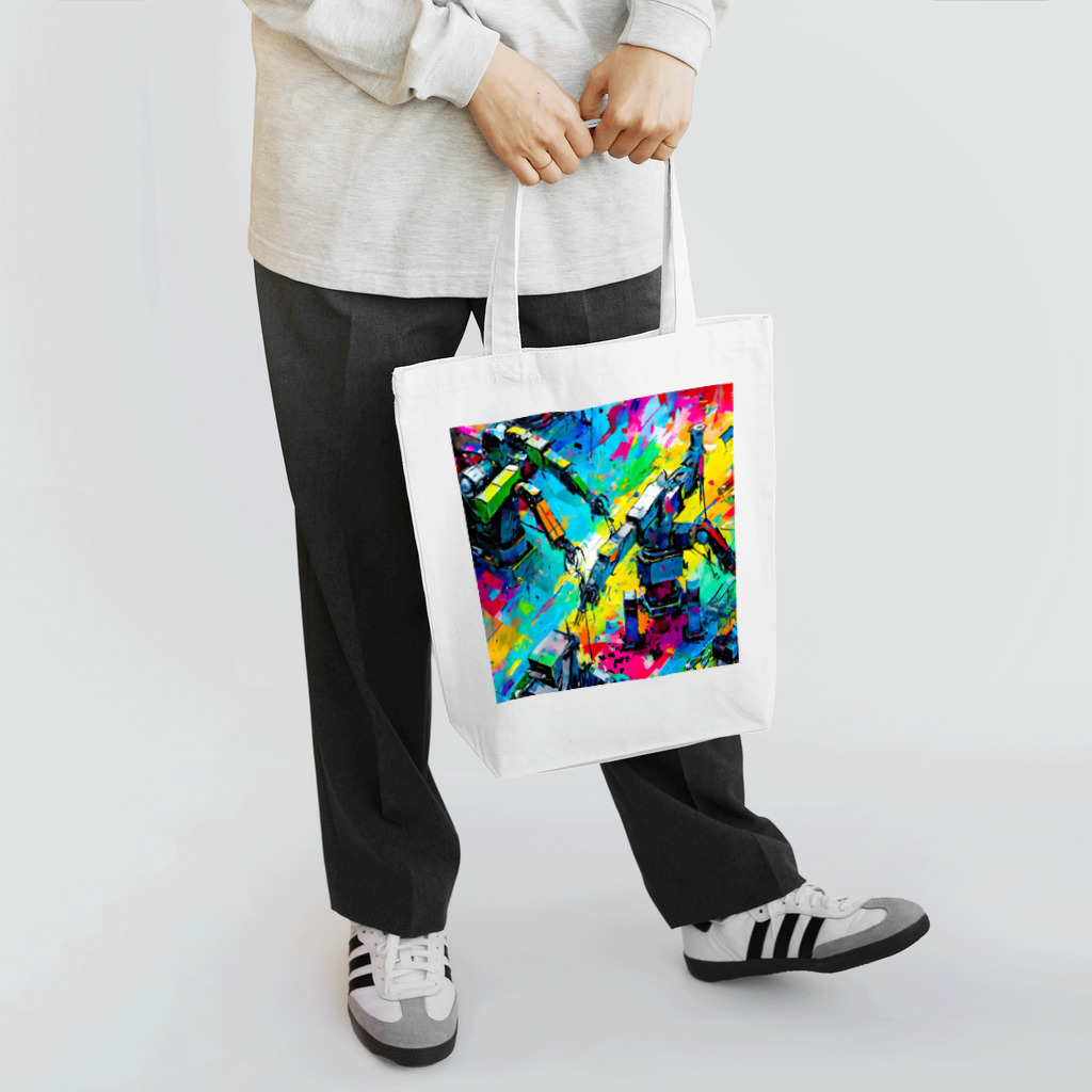 RoboStyleのロボットの美術館　#11 Tote Bag