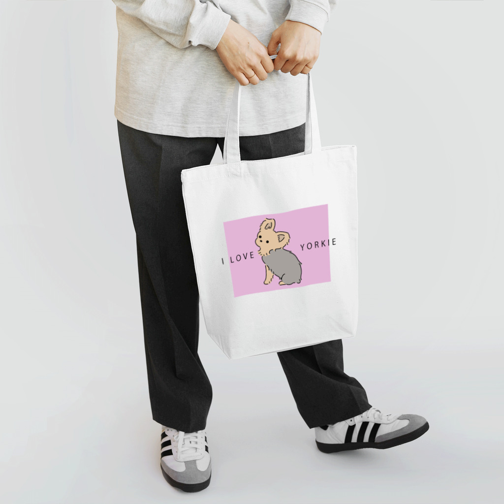 YORKIE DAISUKI～ヨーキーグッズ～のヨーキー Tote Bag