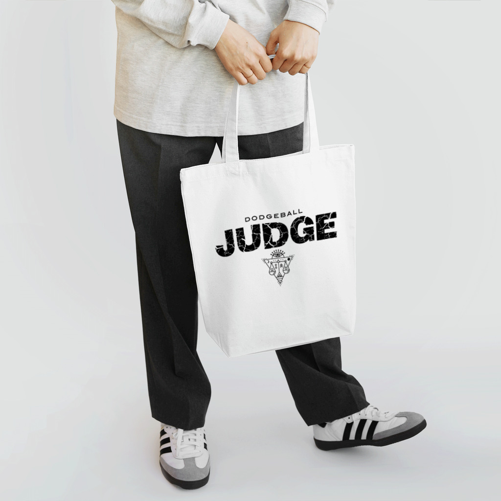 WLDのDODGEBALL JUDGE BLACK Tote Bag