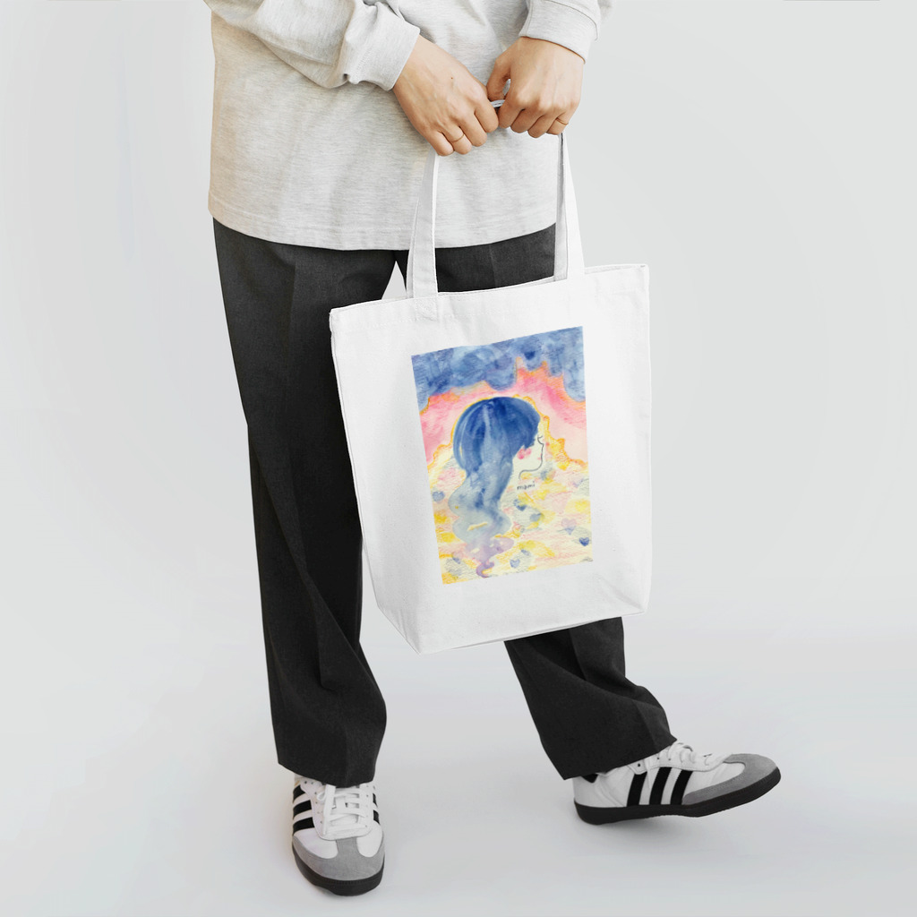SHOP 琥珀糖のまみの水彩画『恋する』 Tote Bag