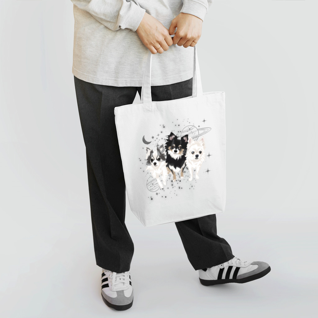 Letiのチョコ、チップ、ソラ Tote Bag