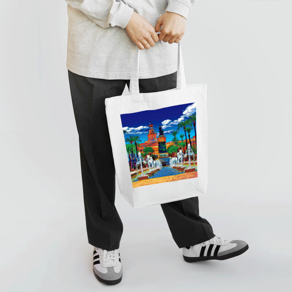 GALLERY misutawoのスペイン カディスのサン・ファン・デ・ディオス広場 Tote Bag