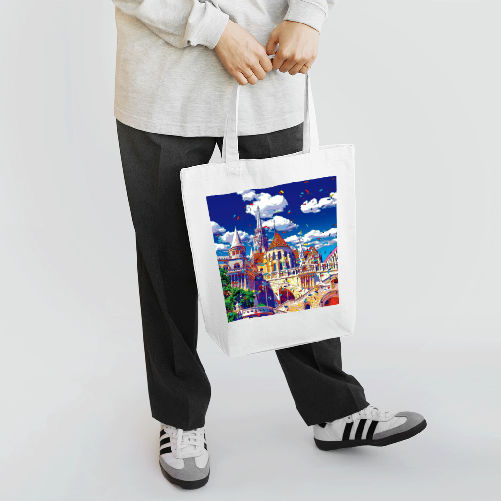 GALLERY misutawoのハンガリー ブダペストのマーチャーシュ聖堂 Tote Bag