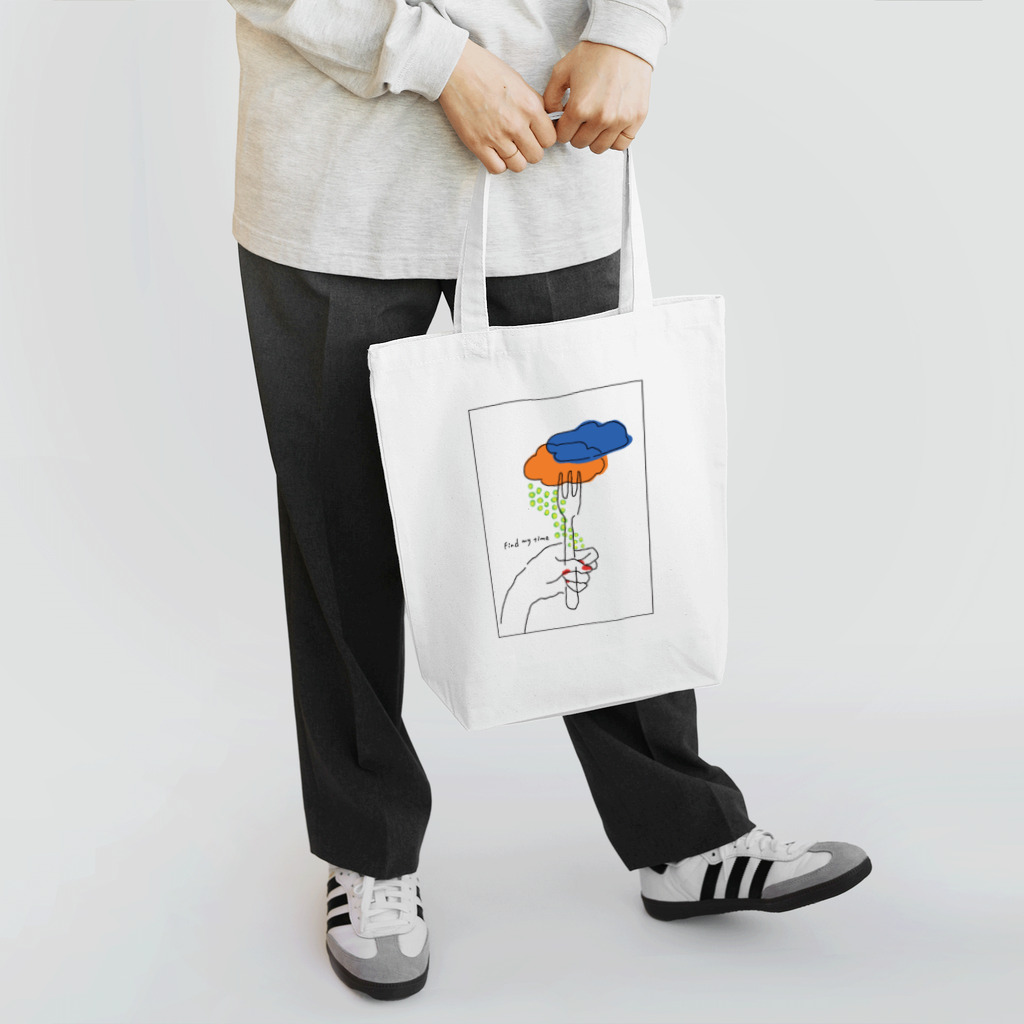 milky_pageのfind my time Tote Bag