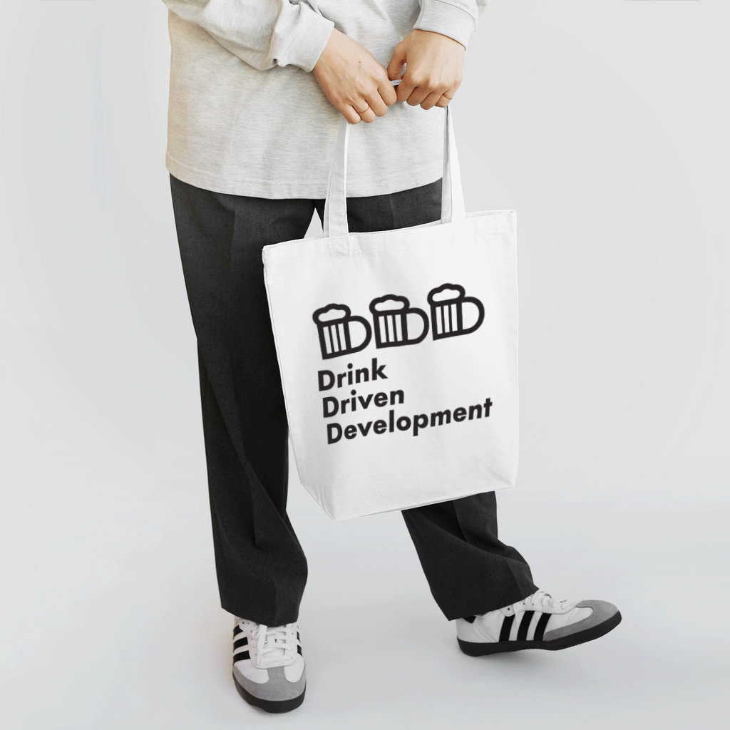 __developer__のアルコール駆動開発 –Drink Driven Development– Tote Bag