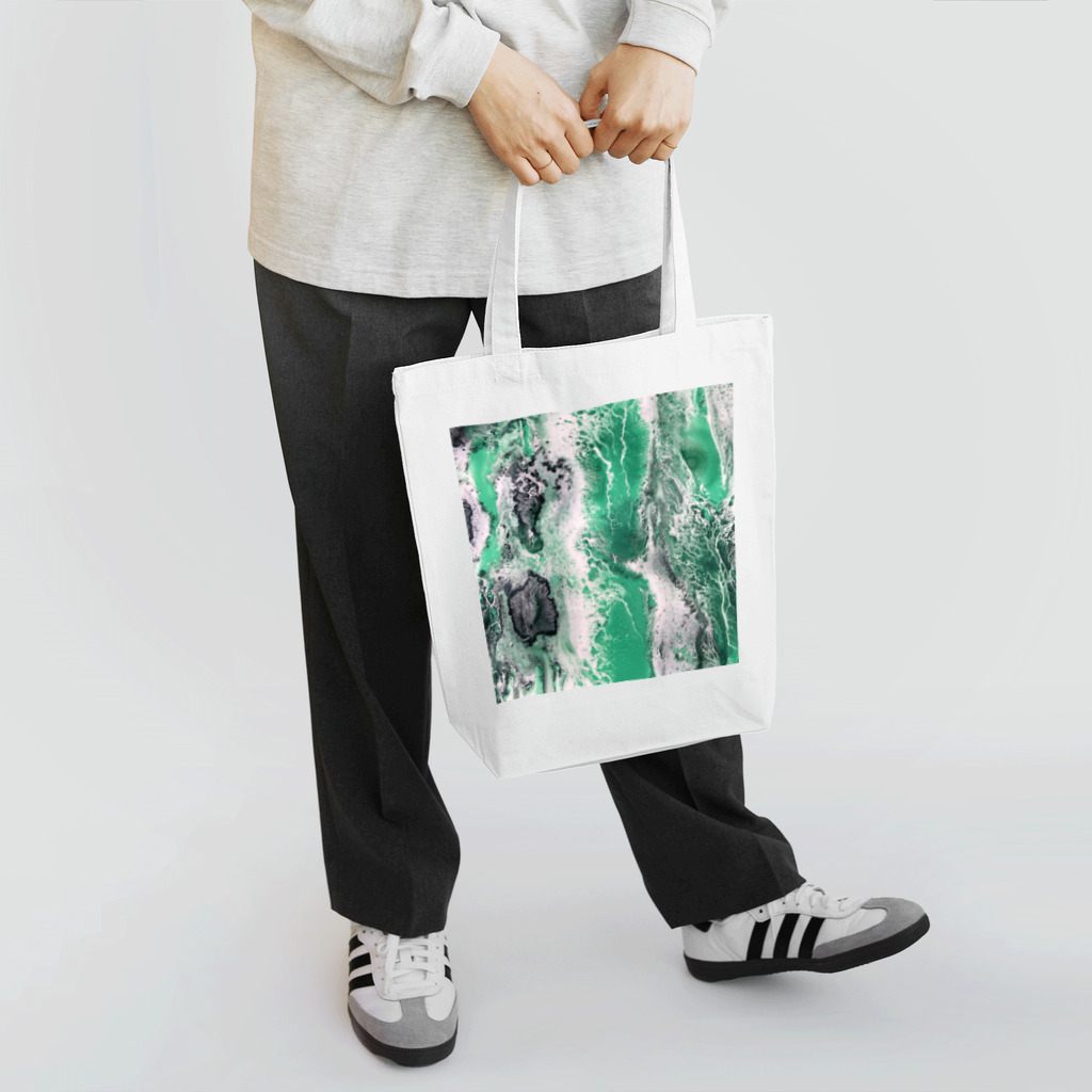 キモグラフィック屋さん － Unconscious Art －の瑪瑙の森 トートバッグ