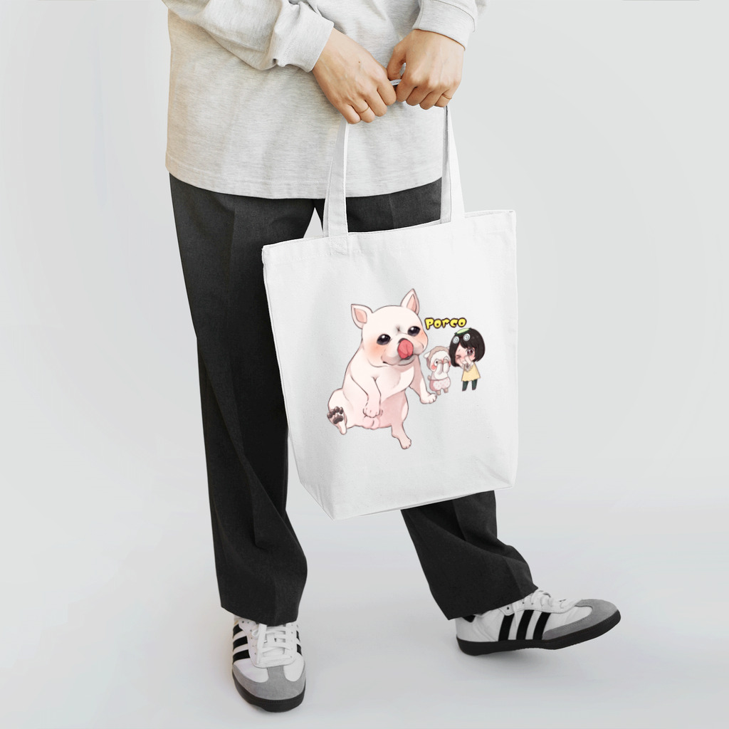 わんだポーのコネリンチョフレブル Tote Bag