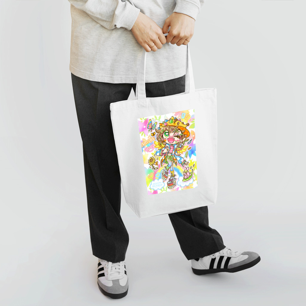 NOZOMIRAINBOW SHOPのNATURE IS GOOD! Tote Bag