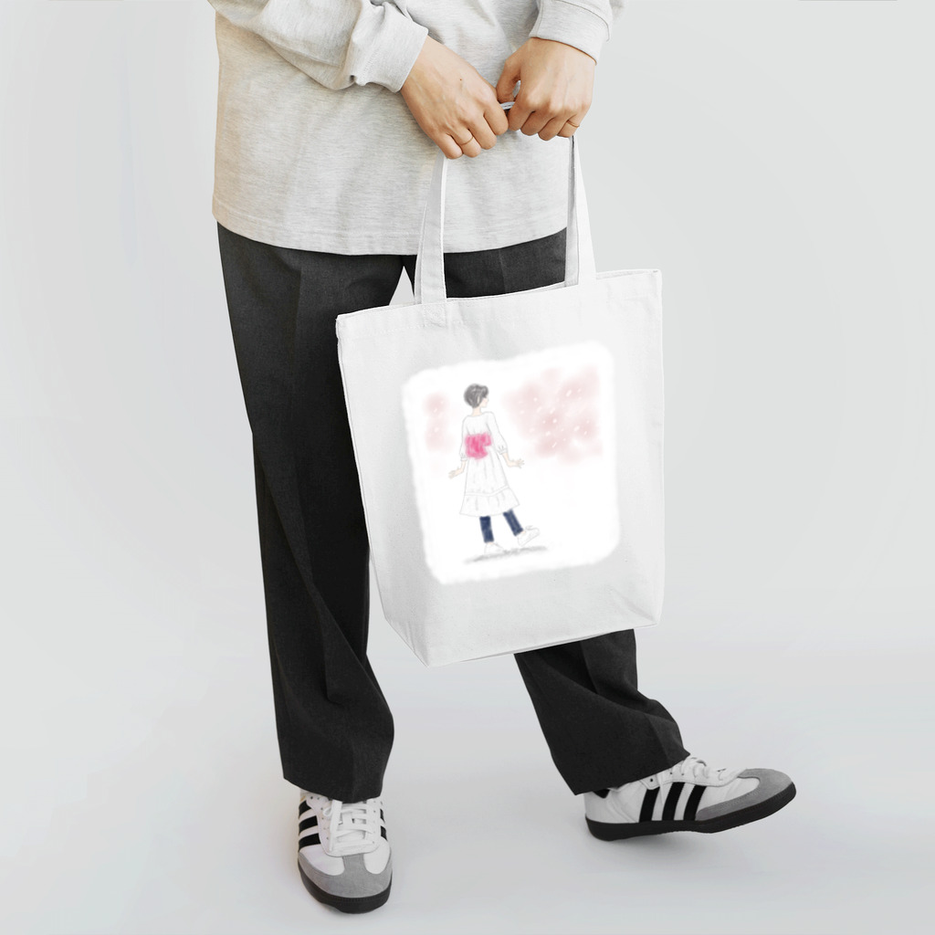 yuufのsakura girl Tote Bag