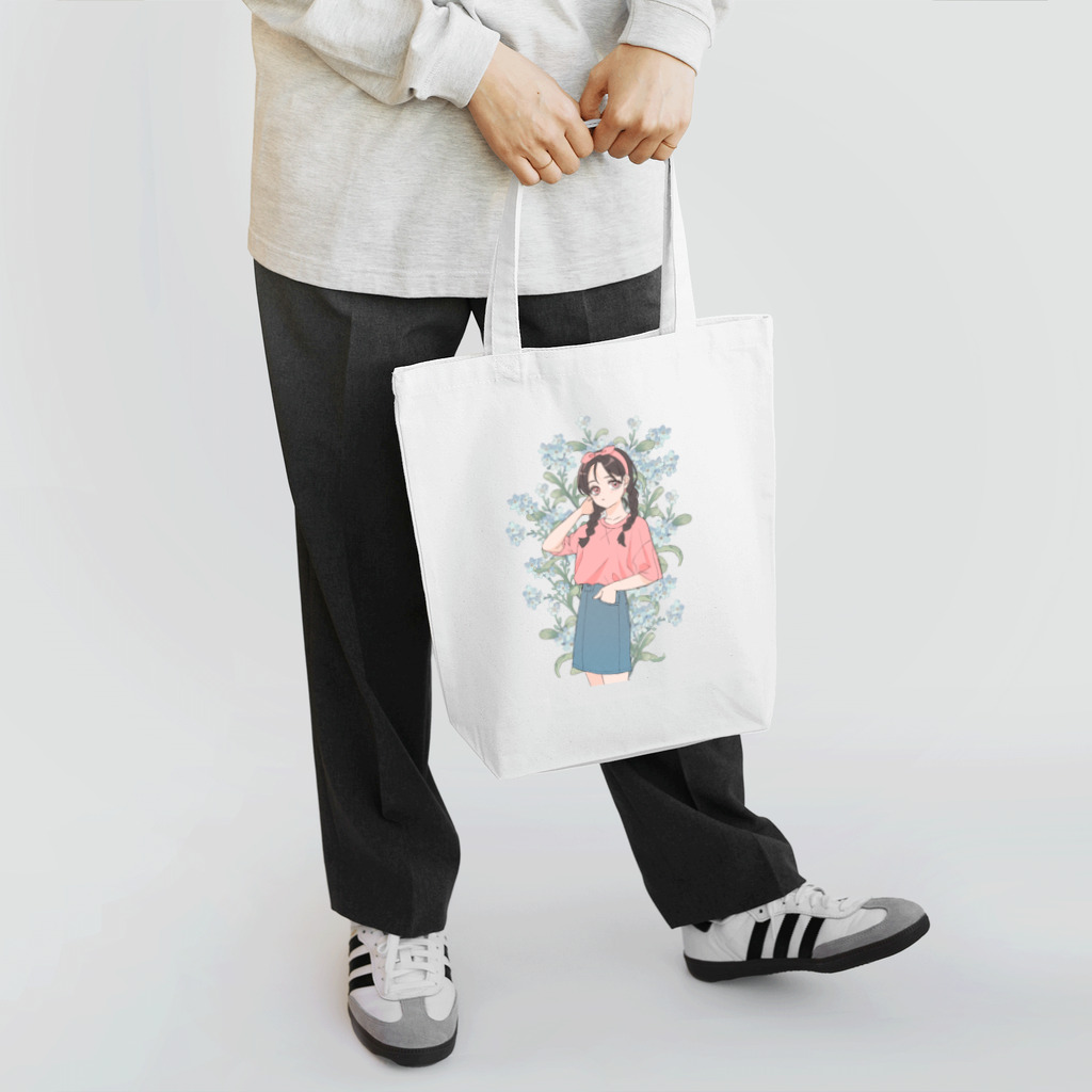 MiMiKiのレトロガール Tote Bag