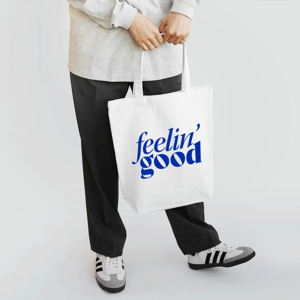 feelin'goodのBlue Logo Tote Bag