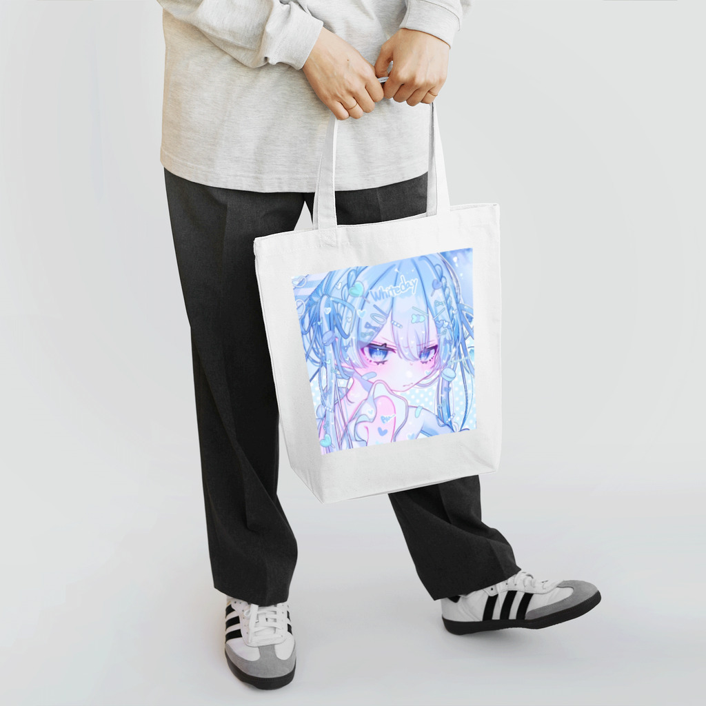 モマ@のホワイトデーくん💙🍬 Tote Bag