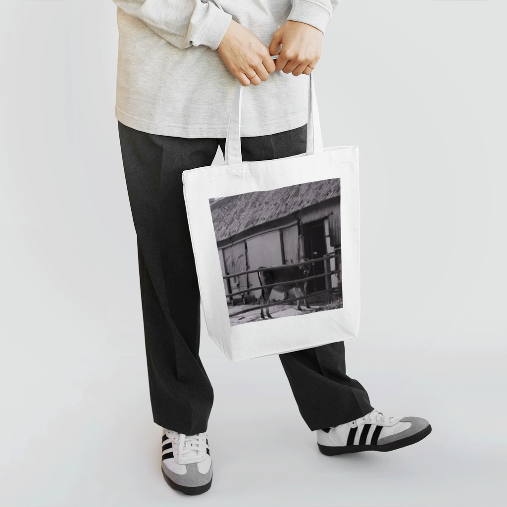 PORTONE, ART, LABORATORY.のThe Calf's Eye Tote Bag