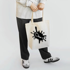 Our.s SUZURI店のOur.s とびちるビックインク風ロゴ Tote Bag