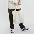 ZUNGURI SHOPのたぬface Tote Bag