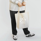 PT @ key-_-bouのポジティブ猫 ４代目（白） Tote Bag