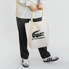 ファンシーTシャツ屋のトライバルクロコダイル Tote Bag