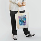 N.A.の持ち歩けるアート屋さん アルコールインクアートの【完全オリジナル】持ち歩けるアートシリーズ アルコールインクアート Tote Bag