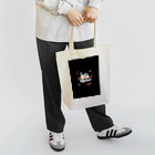 yusaki55maikingのアブストラクトタイポグラフィ Tシャツ Tote Bag