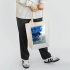 AMINOR (エーマイナー)のWall Paint Blue Tote Bag