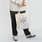 れいにゃん堂&れいにゃあ～と😺のチョークアートのキジトラ猫😸 Tote Bag