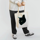 FJD  FJDesignのBLACK CAT Tote Bag