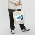 moonIbizaのSilk Morning Reflection Tote Bag