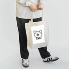 シンプルなイラストのおみせのたれ耳のイヌ Tote Bag