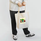 ワワジジドットクラブのドットヒーローになる野菜達A Tote Bag