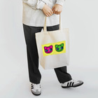 グレープフルーツちゃんのTwoCats_YELLOW Tote Bag