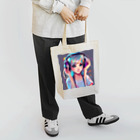 Creative Canvas-くリエイティブキャンバスのDj 女の子　かわいい　POP　ゆめのような Tote Bag