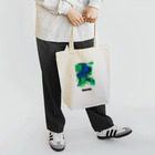 ウィルメイドshop / 障がい者アート・イラストグッズの2023UILIRO展FluidArt_MJ Tote Bag