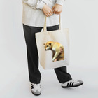 柴犬しばわんこhana873の微妙な表情のもふもふ柴犬しばいぬ Tote Bag