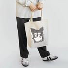 おじいちゃんチワワとわんぱくヨープーのちわわのおじいちゃん Tote Bag