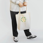 yukichocolatemochiのNo Animal testing うさぎとリース Tote Bag