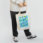 R☆worldのエメラルドグリーンの海に浮かぶクリスタル Tote Bag