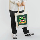 カエルグッズのHUNGRYカエル Tote Bag