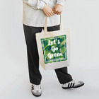 Island Leaf Palau のLet's Go Green with Island Leaf Palau Tote Bag