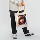 yos-1292583のねこニコばん Tote Bag