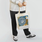 セラのお絵描き店の鷲と龍体文字フトマニ図シリーズ トートバッグ