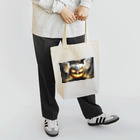 Shihiroの白いジャックオーランタン Tote Bag