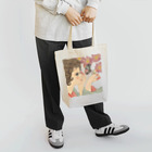 『平成少女絵』のお品物のシネラリアに浅葱斑 Tote Bag