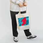 高橋わたがしのわたがしデザイン（青・赤） Tote Bag