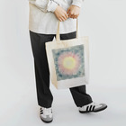 光のパステルアート　Hisaの光のパステルアート　涼しい光 トートバッグ