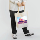 ELECTRICLADY LABOの電車雷鳥 Train mania Tote Bag