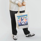オカメインコのタロのドット絵のホワイトタイガー Tote Bag