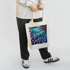 chika_22の羽根の柄 Tote Bag