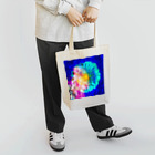 A'S WORLDのBLUEFLOWER Tote Bag